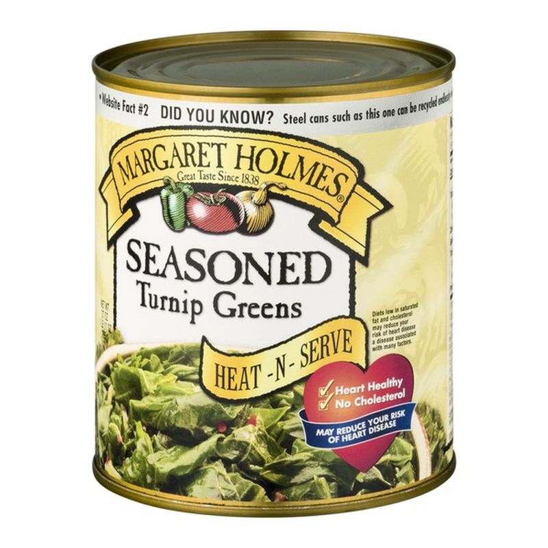 Margaret Holmes Seasoned Turnip Greens 27 Oz Can Instacart