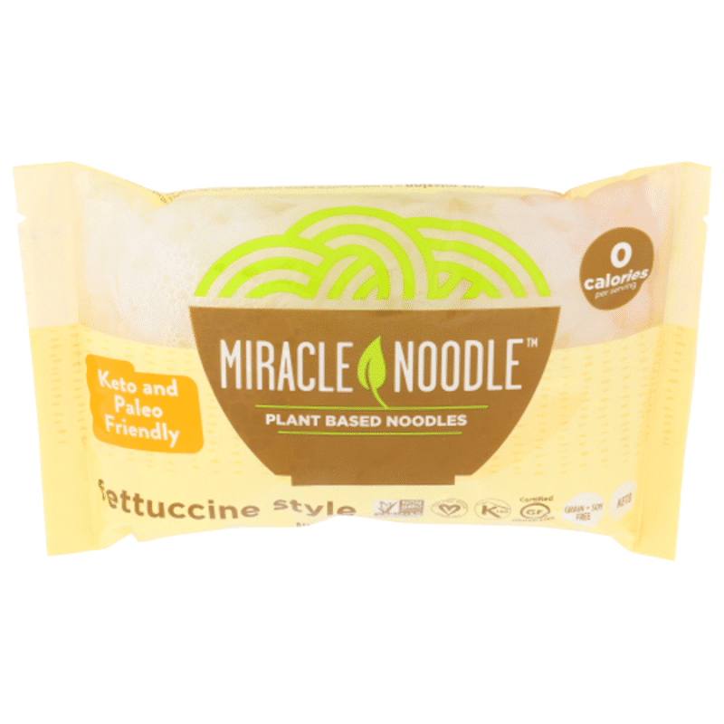 Miracle Noodle Zero Net Carb, Gluten Free Shirataki Pasta, Fettuccini (7 oz) from Sprouts