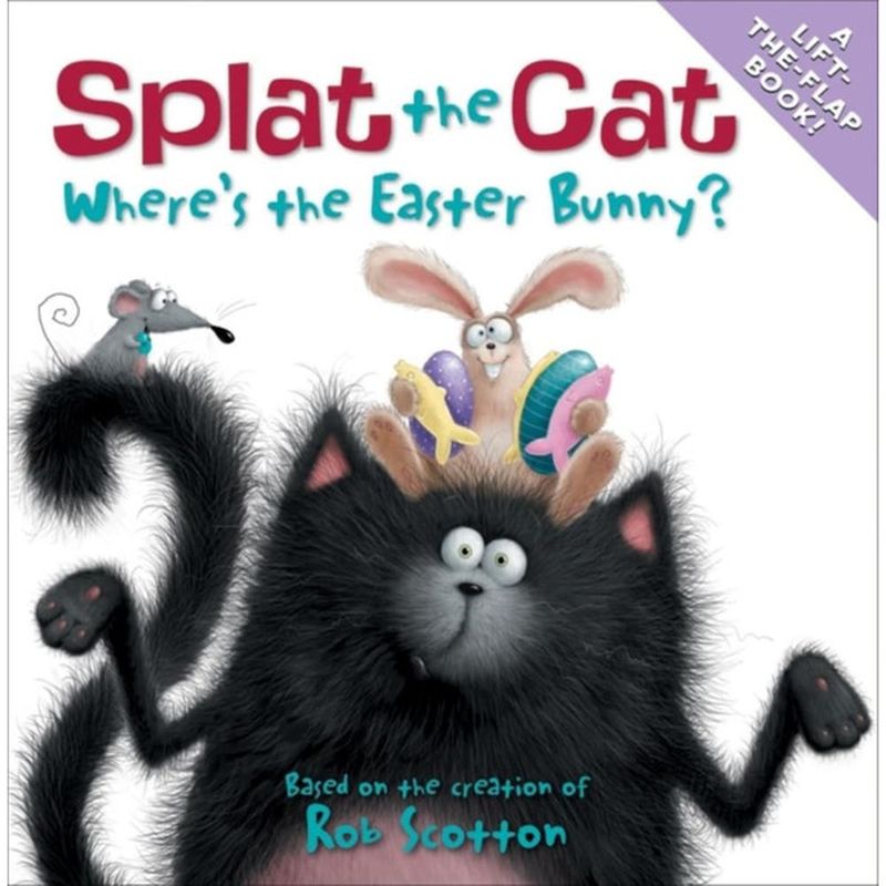 HarperFestival Splat the Cat: Where's the Easter Bunny? Book
