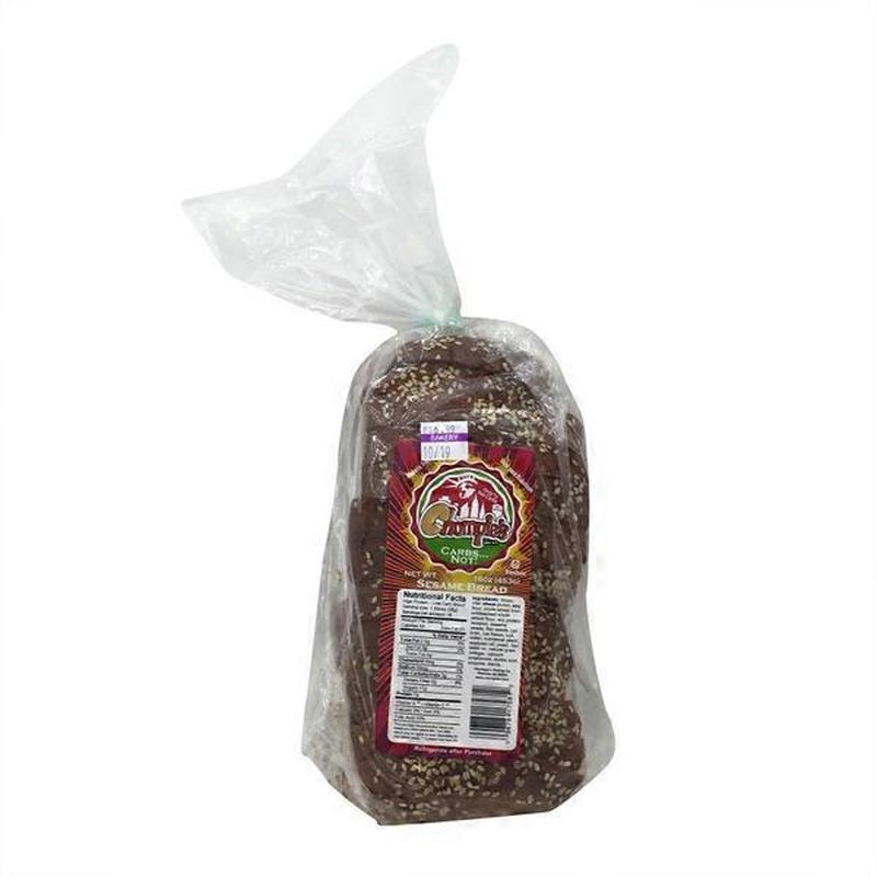 Chompies Low Carb Sesame Seed Bread (16 oz) Instacart