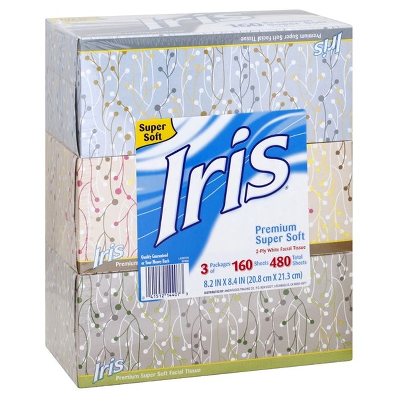 Iris Premium Facial Tissue
