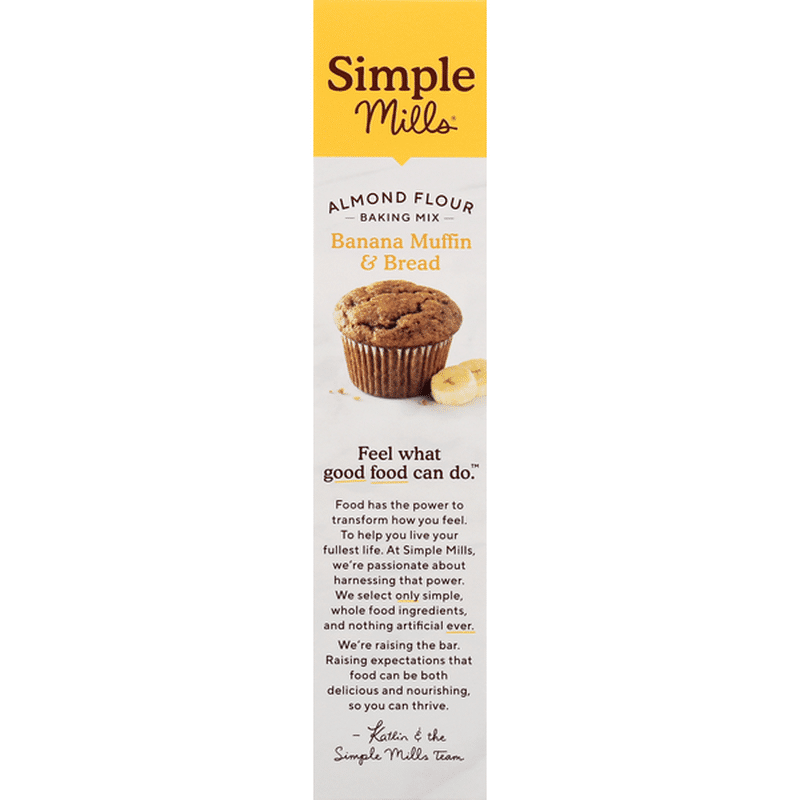Simple Mills Banana Muffin & Bread Almond Flour Mix (9 oz) from Stop