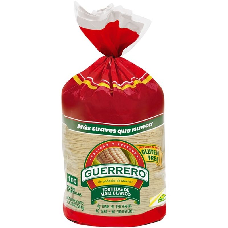 Guerrero White Corn Tortillas (100 ct) Instacart