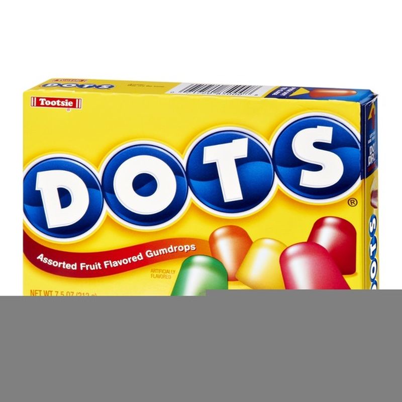 Dots Assorted Fruit Flavored Gumdrops (7.5 Oz) - Instacart