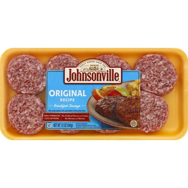 Johnsonville Breakfast Sausage, Original Recipe (12 oz) Instacart