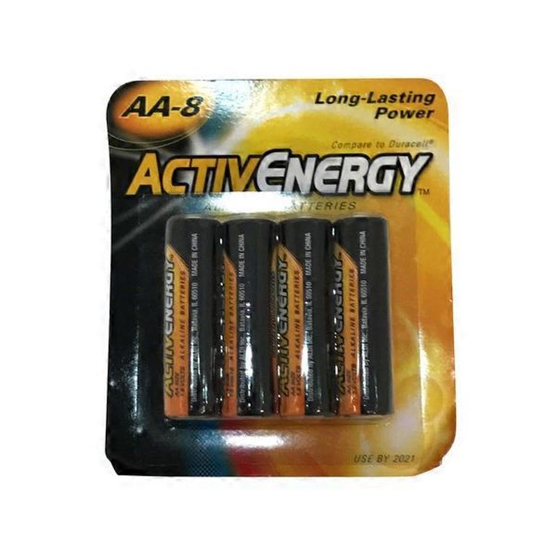 ActivEnergy AA Alkaline Batteries (8 ct) Instacart