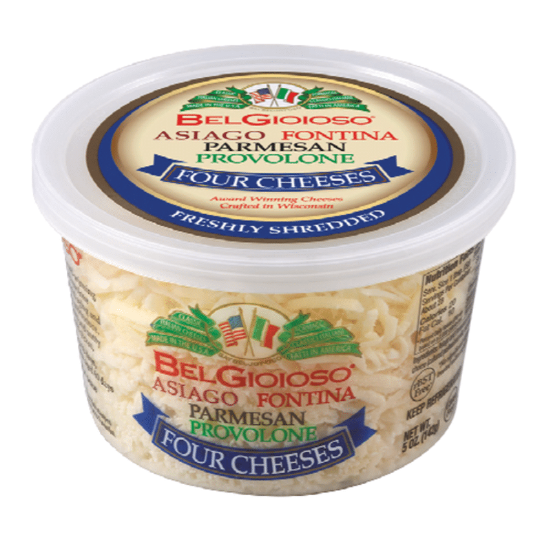 BelGioioso Cheese, Freshly Shredded, Four Cheeses (5 oz) from Sprouts