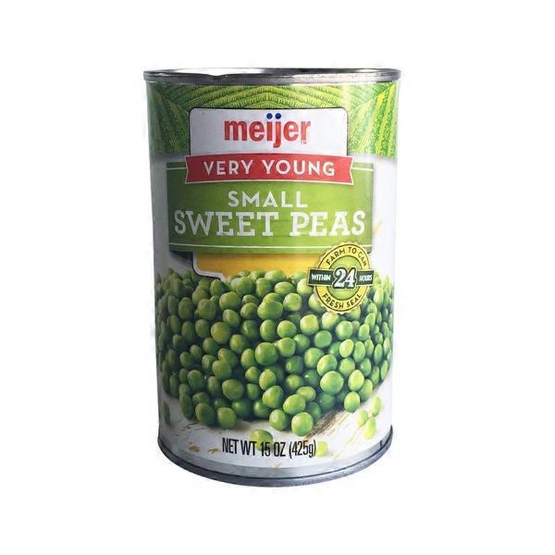 Meijer Very Young Small Sweet Peas (15 oz) Instacart