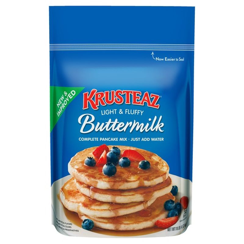 Krusteaz Light & Fluffy Buttermilk Complete Pancake Mix (4 ...