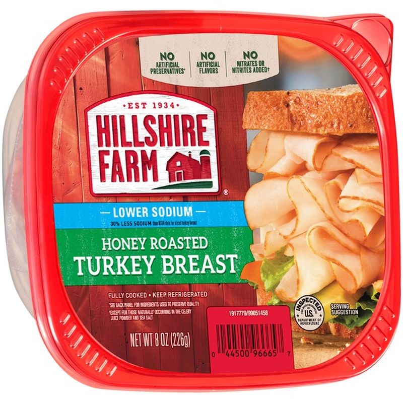 Deli Select Ultra Thin Sliced Lunchmeat, Lower Sodium Honey Roasted Turkey B (8 oz) Instacart