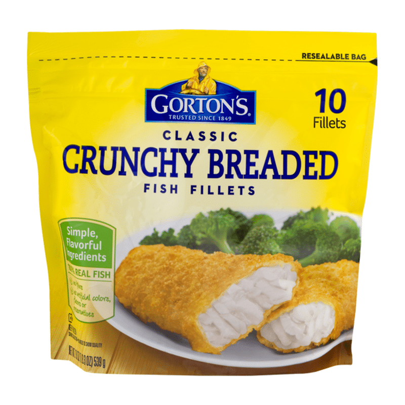Gorton's Crunchy Breaded Fish Fillets (19 oz) from Stop