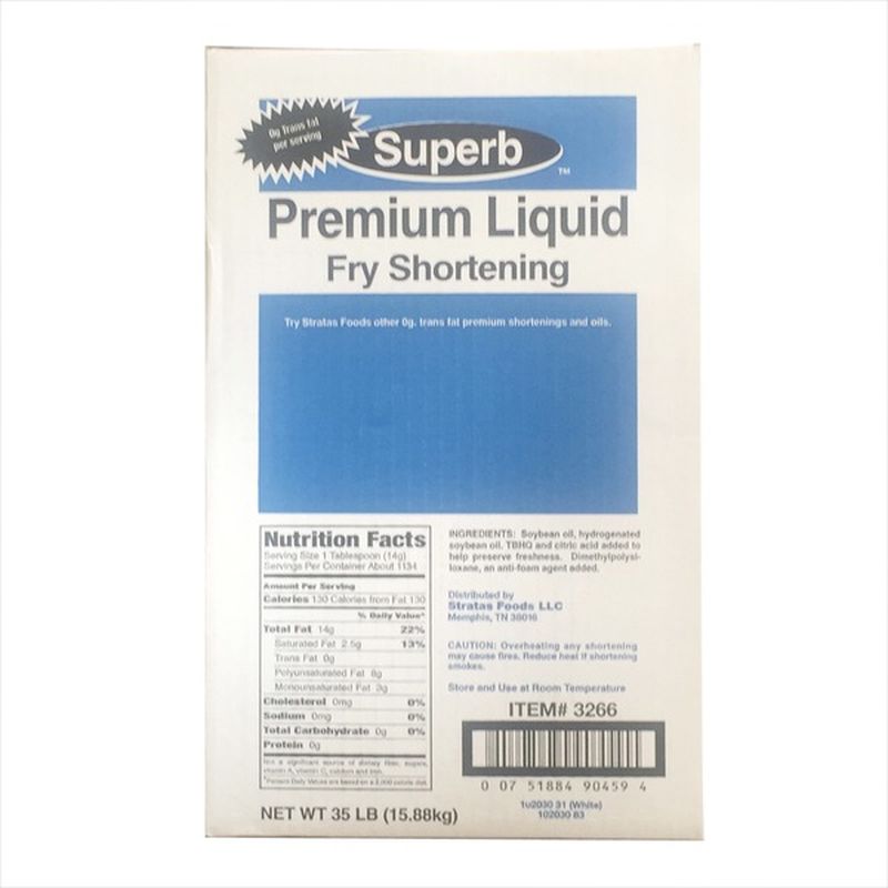 Superb Fry Shortening, Liquid (35 lb) Delivery or Pickup Near Me