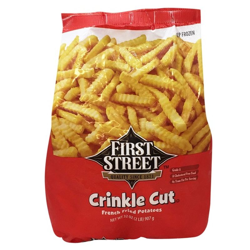 First Street Crinkle Cut French Fried Potatoes (32 oz) - Instacart