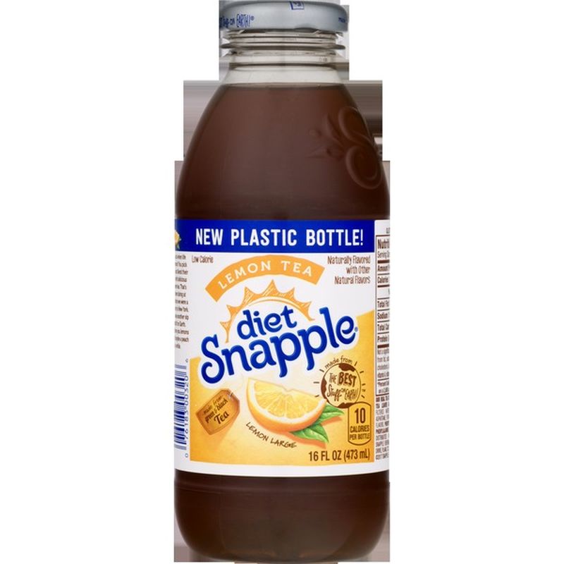 Snapple Lemon Tea, Diet (16 oz) Instacart