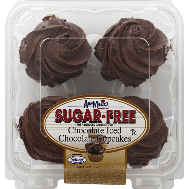 Ann Maries Cupcakes, Sugar Free, Chocolate Iced (8 oz) Instacart