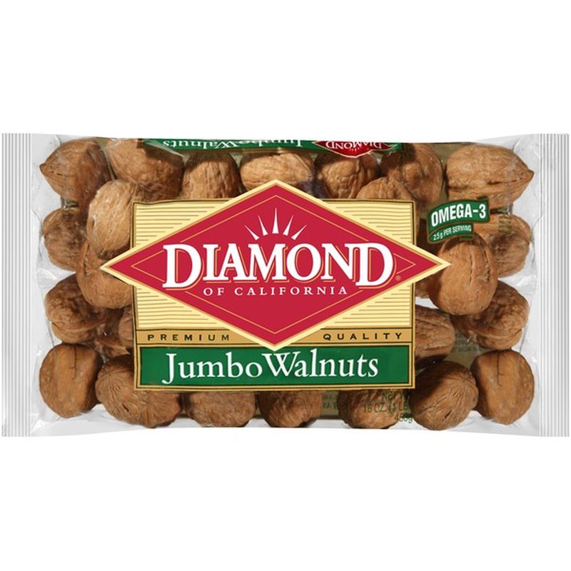 Diamond Jumbo Walnuts 16 Oz Instacart