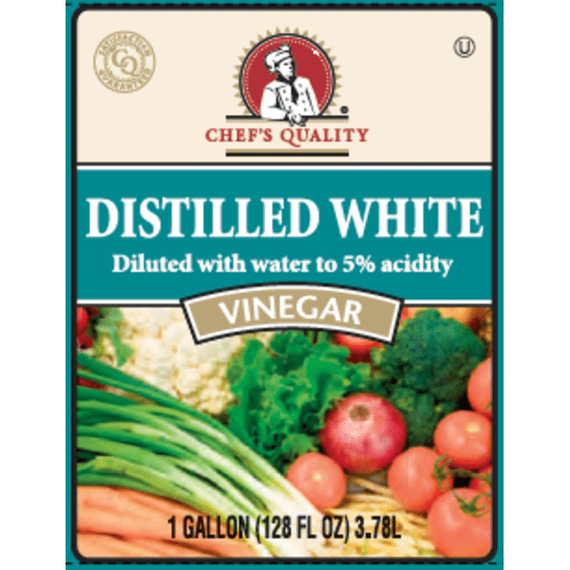 Chef's Quality 5 Acidity Distilled White Vinegar (1 gal) Instacart
