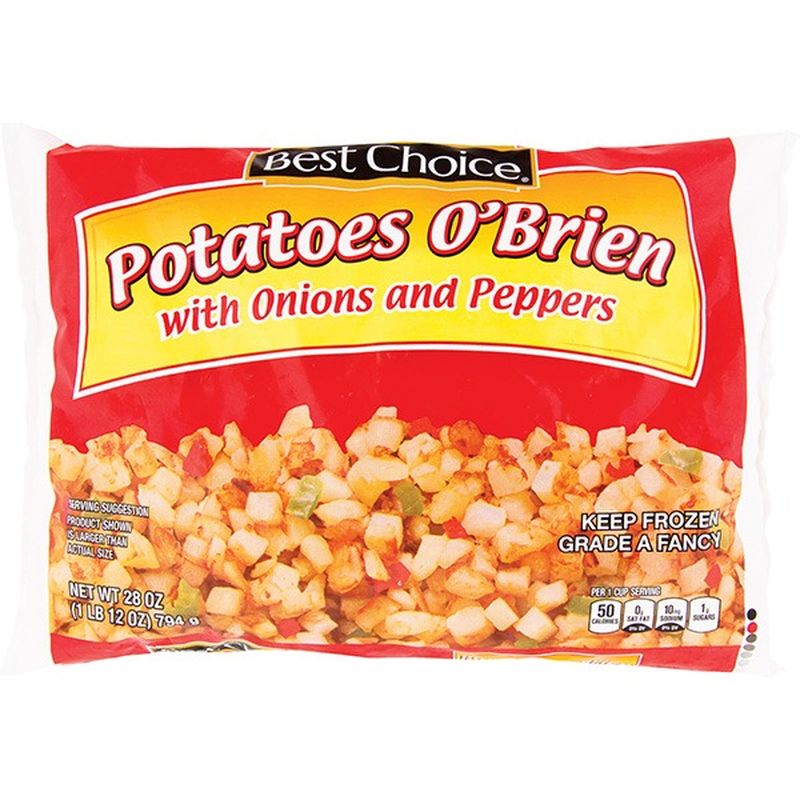 Best Choice Potatoes O Brien With Onions Peppers 28 Oz Instacart