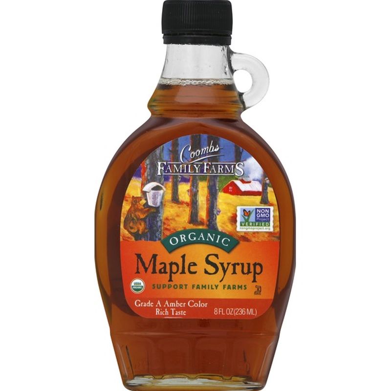 Coombs Family Farms Maple Syrup, Organic (8 oz) from Market Basket