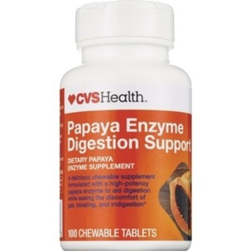 CVS Health Papaya Enzyme Digestion Support (100 ct) from CVS Pharmacy