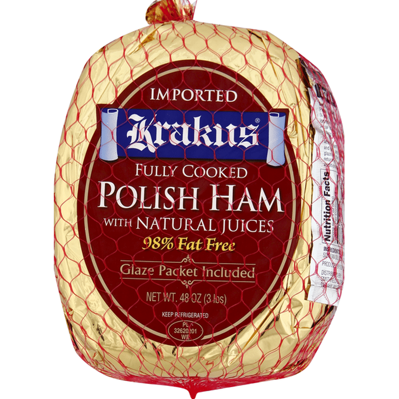 Krakus Fully Cooked Polish Ham (48 oz) Instacart