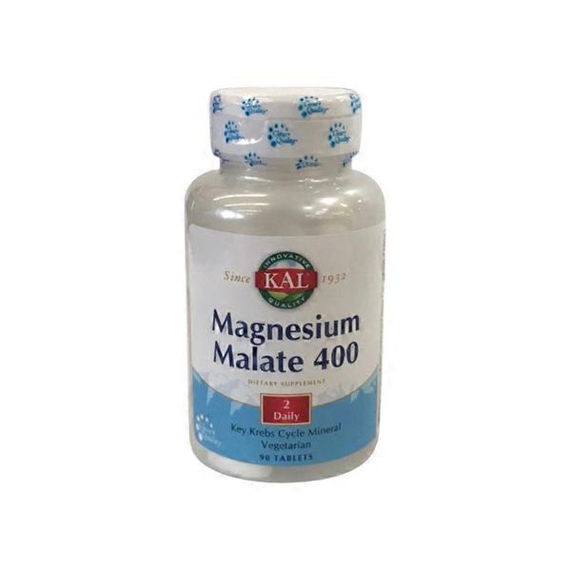 Kal Magnesium Malate 400 mg (90 ct) - Instacart