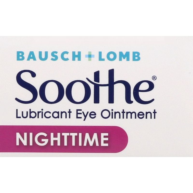 Soothe Lubricant Eye Ointment Lubricant Nighttime 0125 Oz From