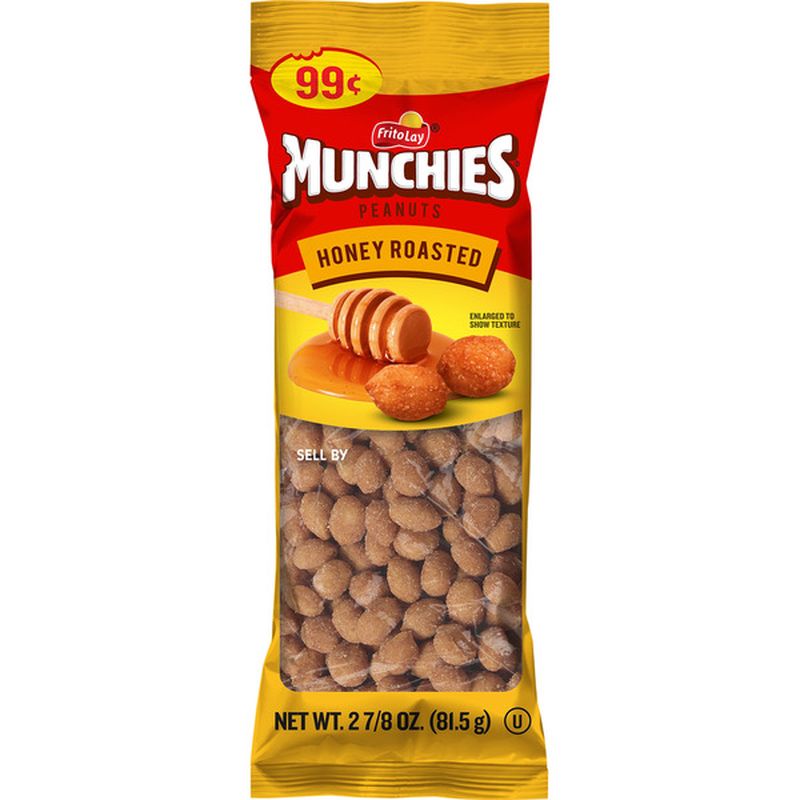 MUNCHIES Honey Roasted Peanuts (2.875 oz) Instacart