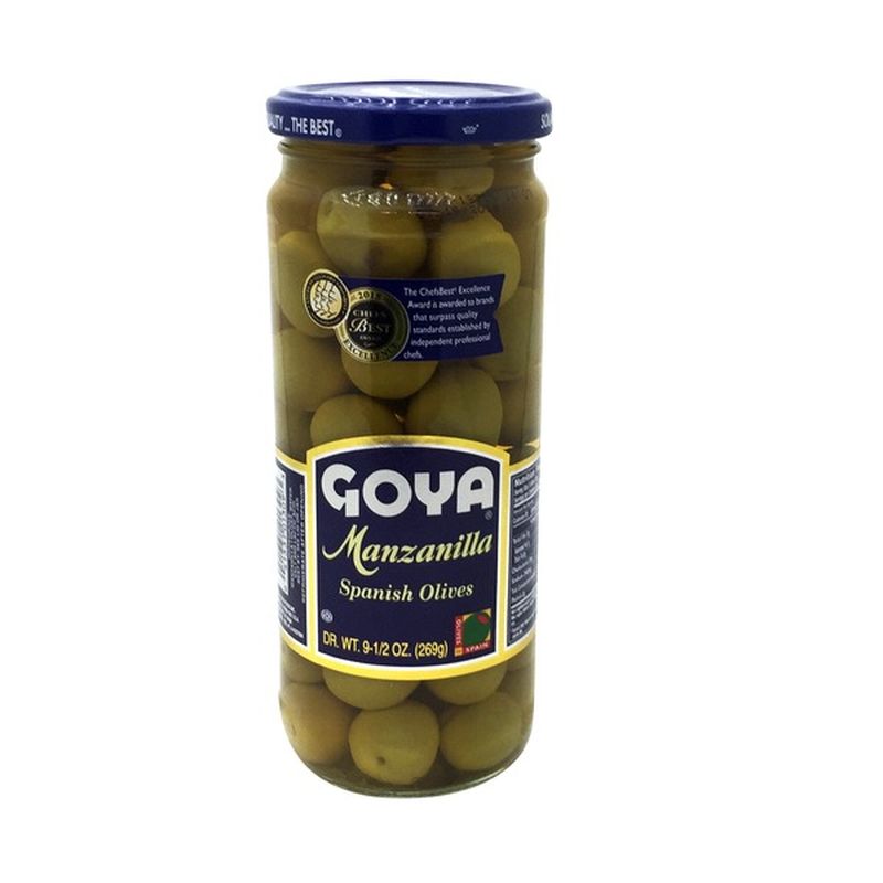 Goya Manzanilla Spanish Olives (9.5 oz) from FoodsCo Instacart