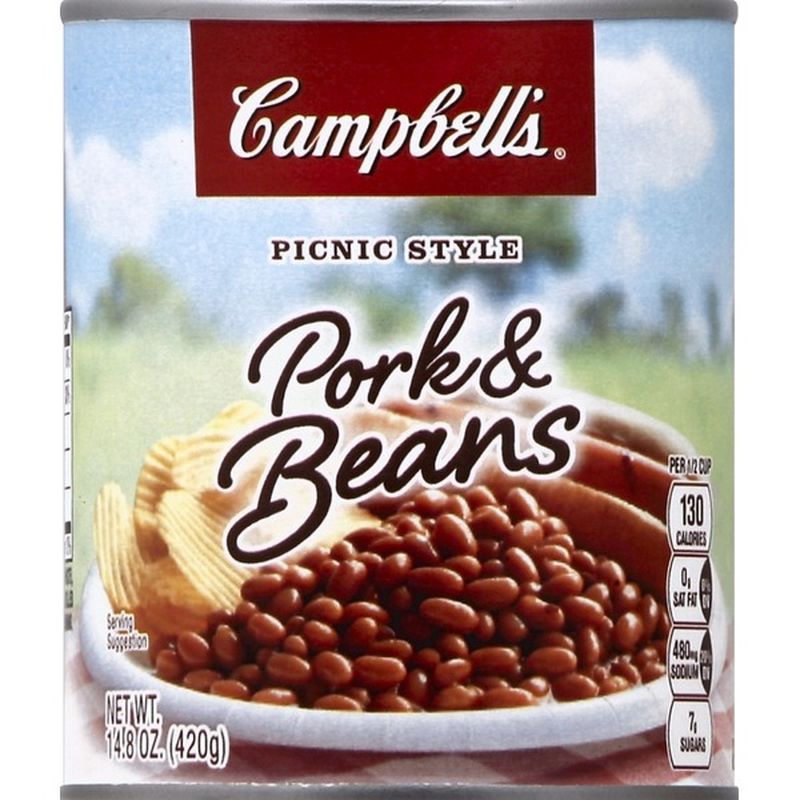 Campbell's® Pork & Beans (14.8 oz) - Instacart Large Cans Of Pork And Beans