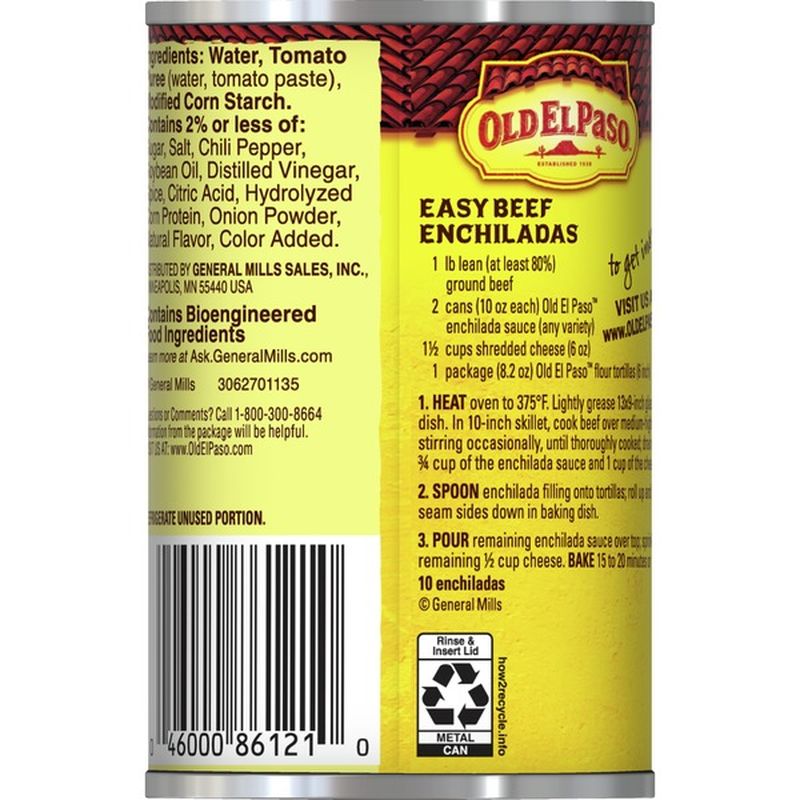 Old El Paso Enchilada Sauce Medium Red (10 oz) from ShopRite Instacart