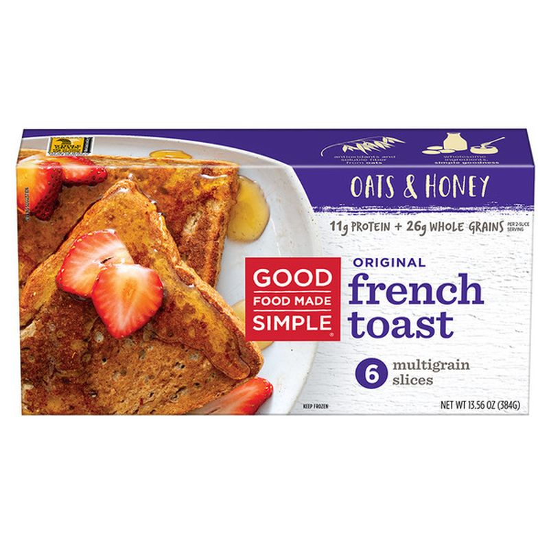 Good Food Made Simple Original French Toast (13.56 ounces) Instacart