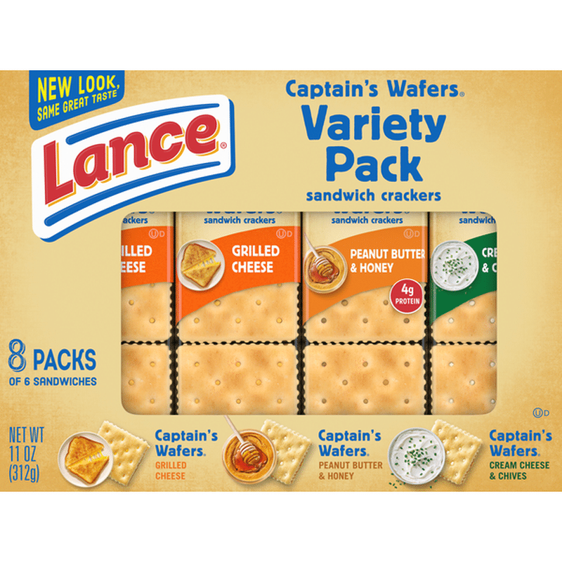 Lance® Wafers Cracker Sandwiches Variety Pack (1.3 oz) from FoodsCo