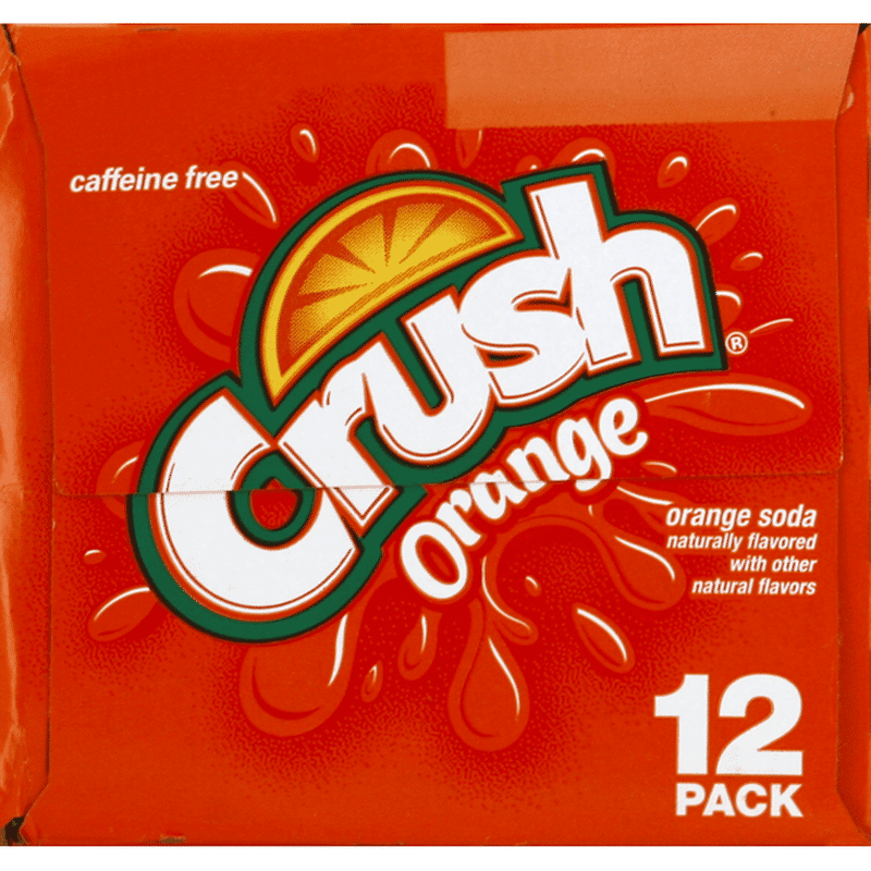 Crush Orange Soda 12 Fl Oz Instacart