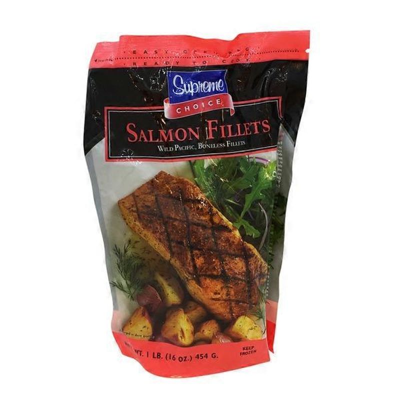 Supreme Choice Salmon Fillets (16 oz) Instacart