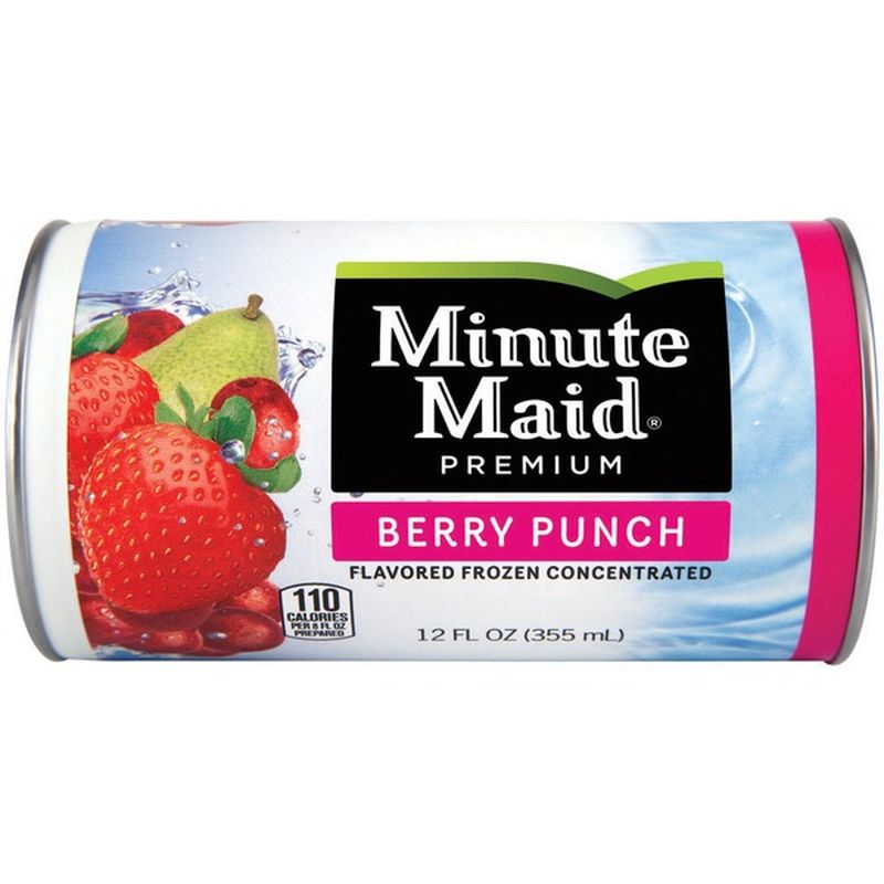 Minute Maid Berry Punch Juice 12 Fl Oz Instacart