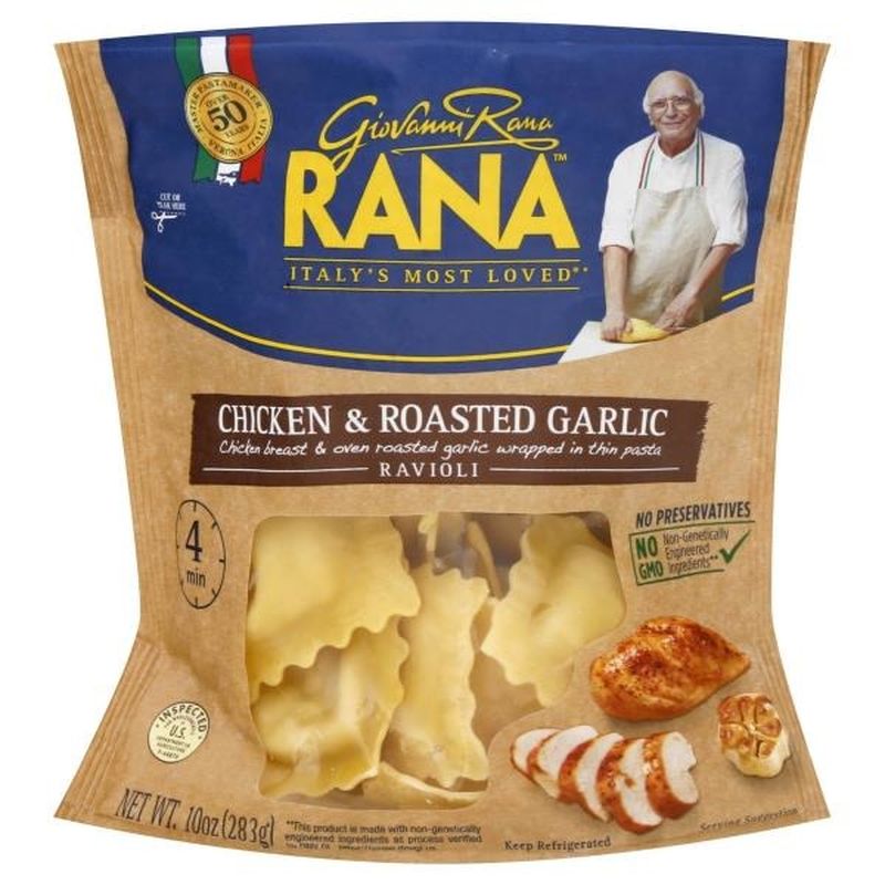 Rana Chicken & Roasted Garlic Ravioli (10 oz) from Publix Instacart