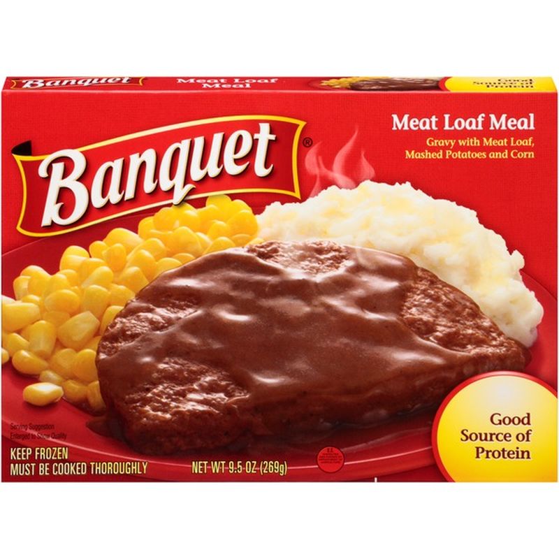 Banquet Meat Loaf Meal (9.5 oz) from Market Basket Instacart