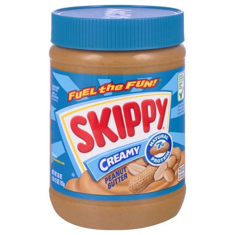 Skippy Creamy Peanut Butter (28 oz) from FoodMaxx Instacart