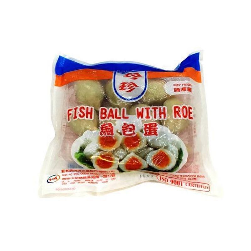 JaneJane Frozen Fish Balls W/Flying Fish Roe (8 oz) Instacart