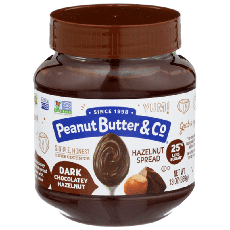 Peanut Butter & Co. Dark Chocolatey Hazelnut Spread (13 oz) Instacart