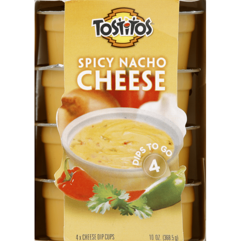 Tostitos Nacho Cheese, Spicy, Dip Cups (4 each) Instacart