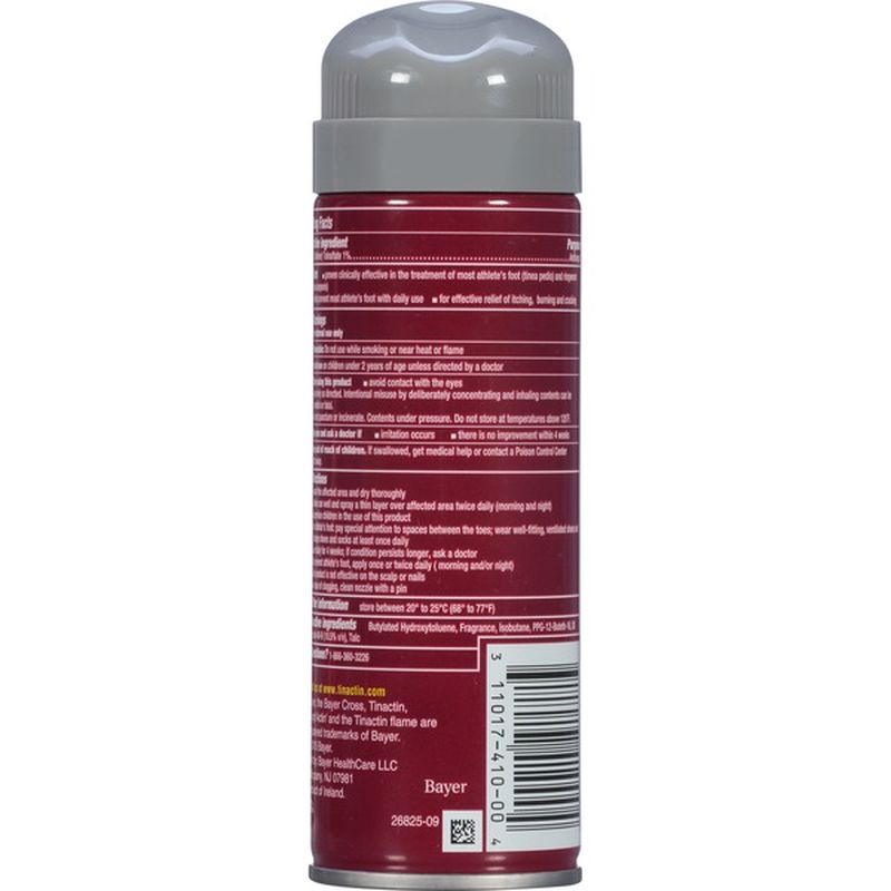 Tinactin Tolnaftate Deodorant Powder Spray Antifungal (4.6 oz) from Schnucks Instacart