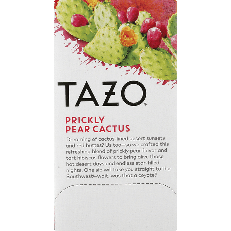 Tazo Tea Herbal Tea Prickly Pear Cactus Tea Bags (16 ct) Instacart
