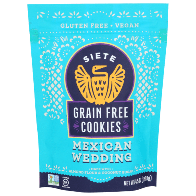Siete Cookies, Grain Free, Mexican Wedding (4.5 oz) Instacart