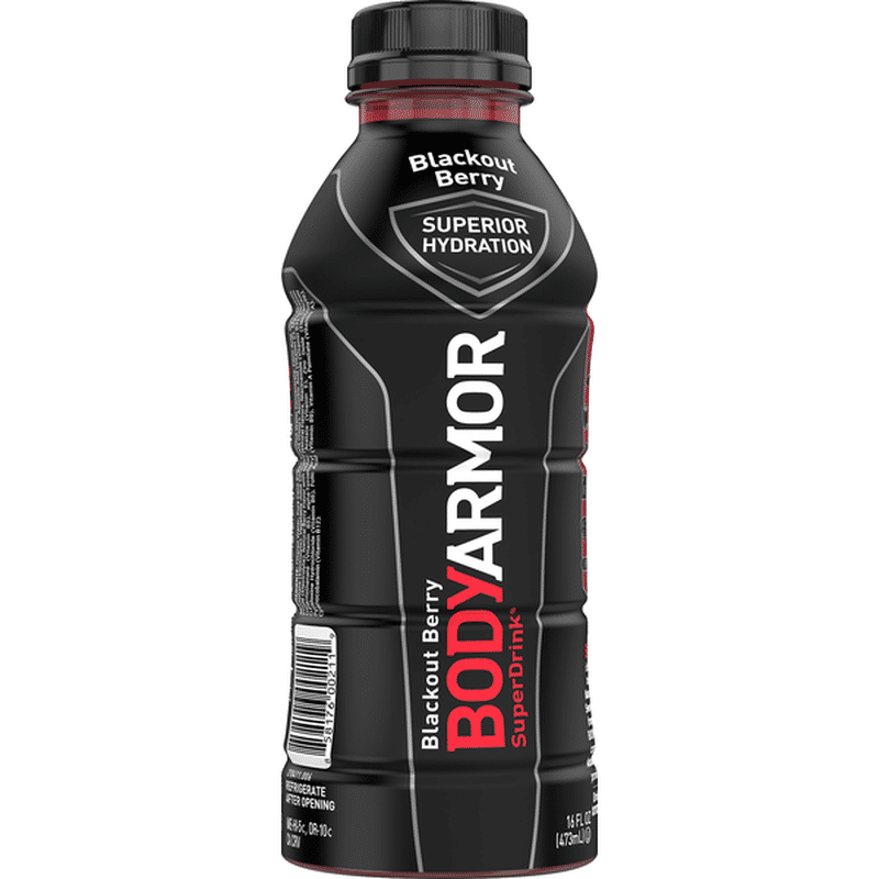 BodyArmor Super Drink, Blackout Berry (16 oz) from Wegmans Instacart