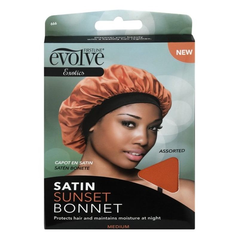 evolve satin bonnet