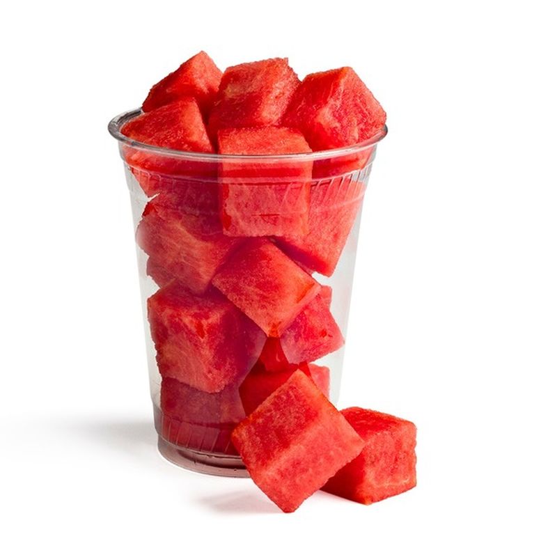 Schnucks Fresh Cut Watermelon Snack Cup 8 Oz Container Delivery Or Pickup Near Me Instacart