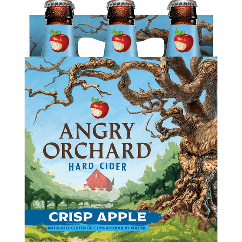 Angry Orchard Crisp Apple Hard Cider, Spiked (12 fl oz) Instacart