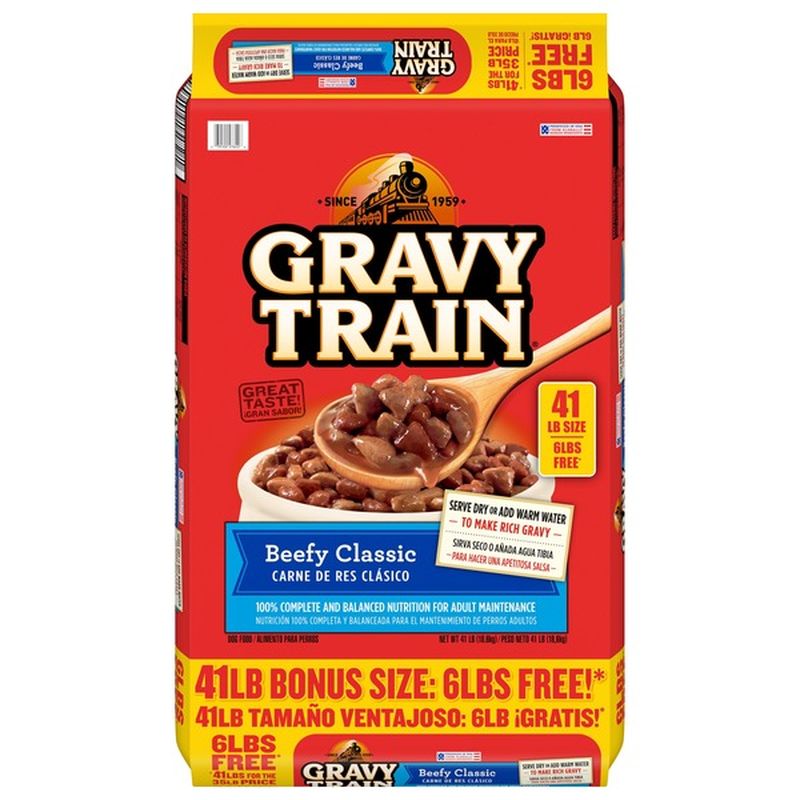 Gravy Train Dog Food (41 lb) Delivery or Pickup Near Me Instacart